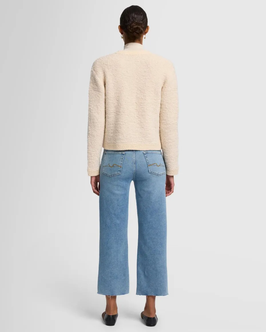 Cardigan in Milk