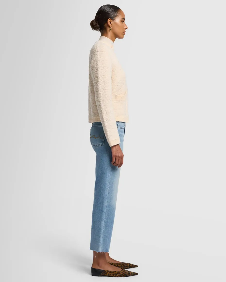 Cardigan in Milk