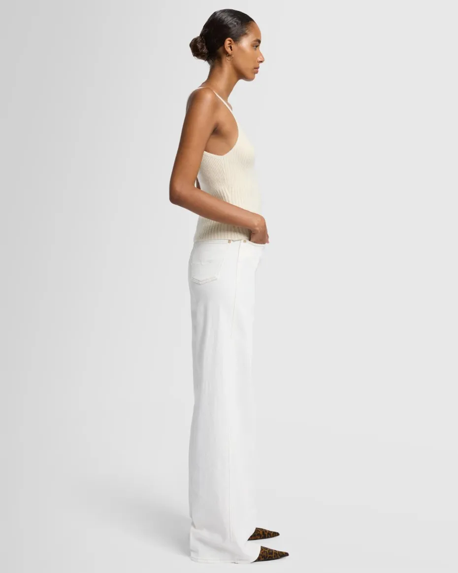 Cashmere Cami in White Sand
