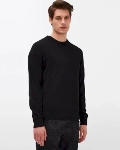 Cashmere Crew in Grey