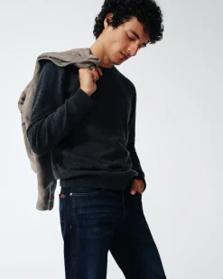 Cashmere Crew in Grey