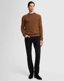 Cashmere Crew in Grey