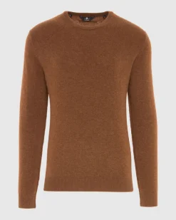 Cashmere Crew in Grey