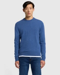 Cashmere Crew in Grey
