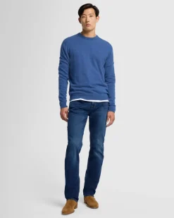Cashmere Crew in Grey