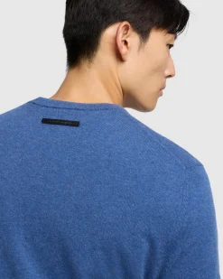 Cashmere Crew in Grey