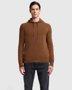 Cashmere Hoodie in Nutshell