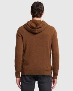 Cashmere Hoodie in Nutshell