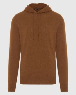Cashmere Hoodie in Nutshell