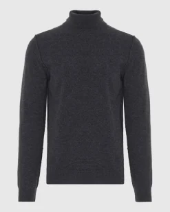 Cashmere Turtleneck in Black
