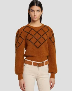 Classic Suede Belt in Cognac