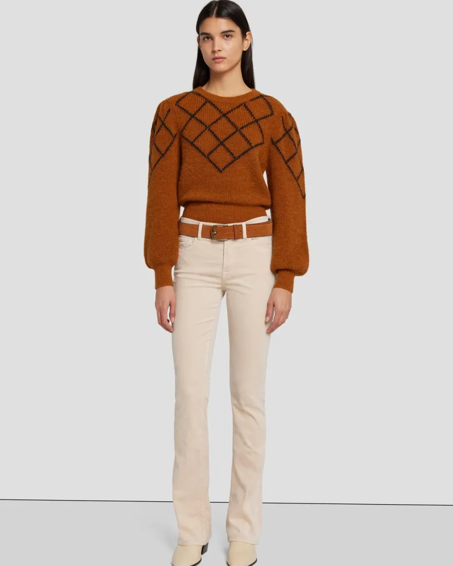 Classic Suede Belt in Cognac