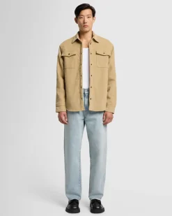 Corduroy Jacket in Wheat
