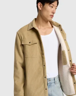 Corduroy Jacket in Wheat