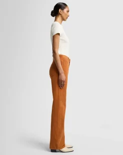 Corduroy Tess Trouser in Honey Mustard