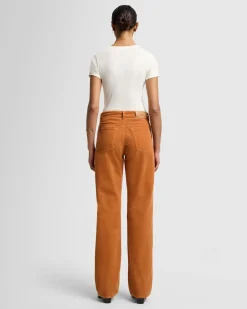 Corduroy Tess Trouser in Honey Mustard