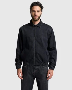 Denim Harrington Jacket in Major