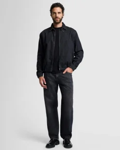 Denim Harrington Jacket in Major