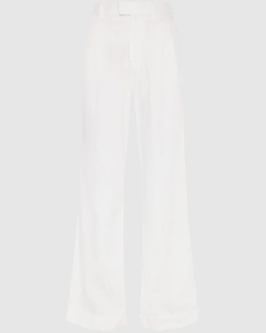 Denim Lustre Pleated Trouser in Vesper
