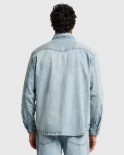 Denim Overshirt in Ancestor