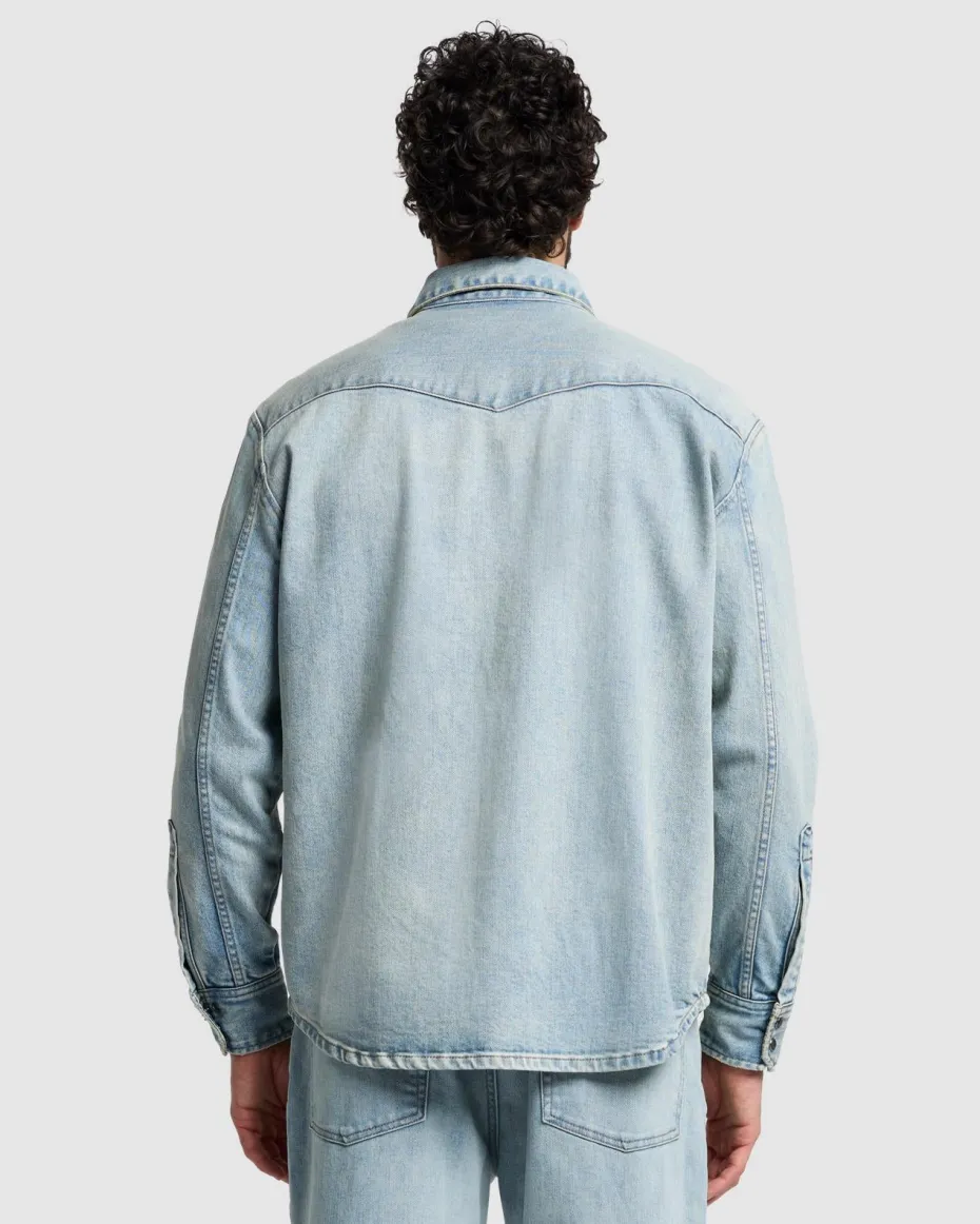 Denim Overshirt in Ancestor