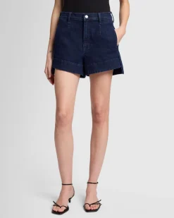 Denim Tailored Short in Rinse