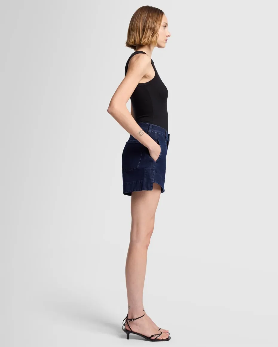 Denim Tailored Short in Rinse
