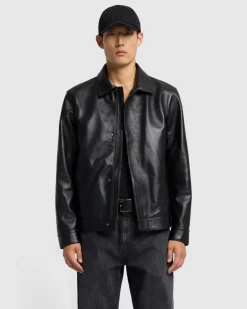 Leather Jacket in Black