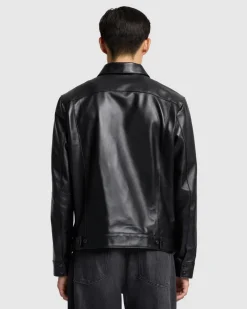 Leather Jacket in Black