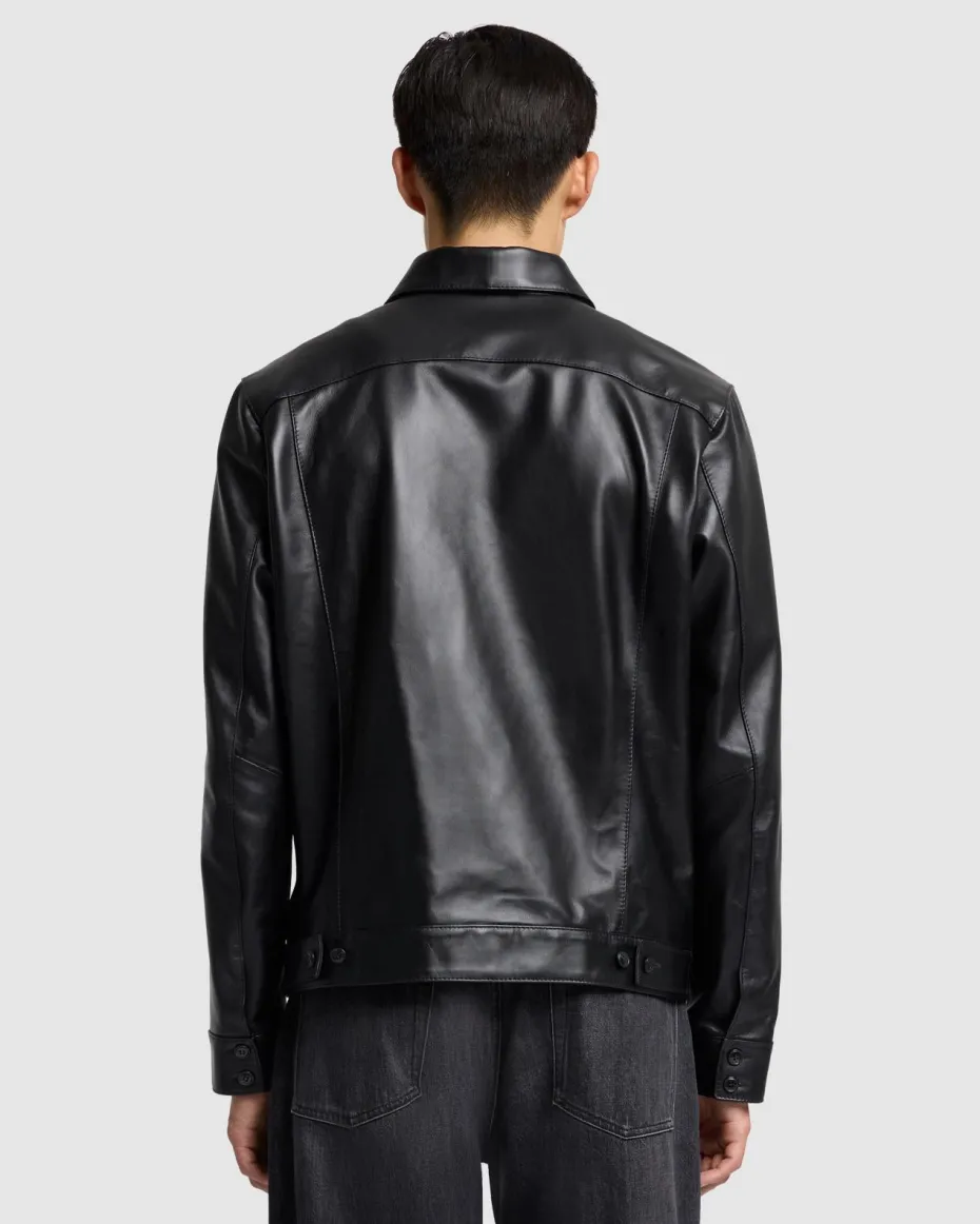 Leather Jacket in Black