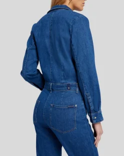 Left Hand Jumpsuit in Blue Soul