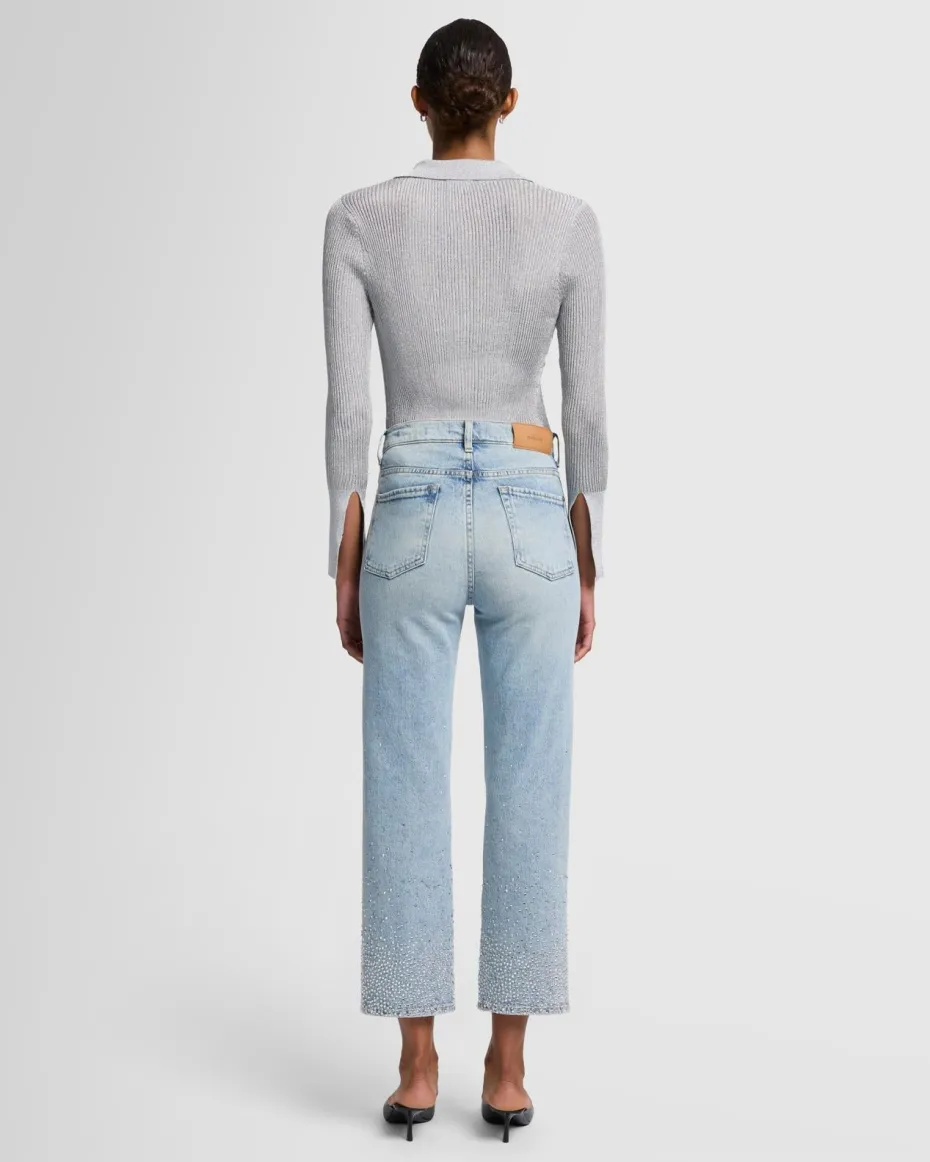 Logan Embellished Stovepipe in Juicy