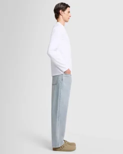 Luxe Performance Long Sleeve Tee in Nutshell