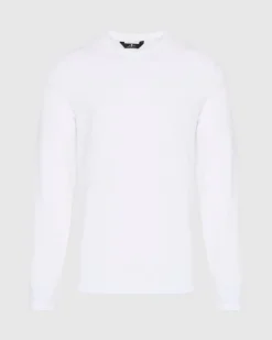Luxe Performance Long Sleeve Tee in Nutshell