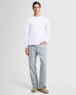 Luxe Performance Long Sleeve Tee in Nutshell