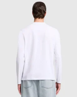 Luxe Performance Long Sleeve Tee in Nutshell