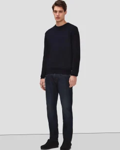 Luxe Performance Plus Sweater in Navy