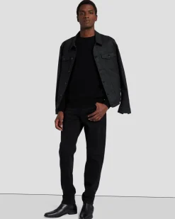 Luxe Performance Plus Sweater in Navy