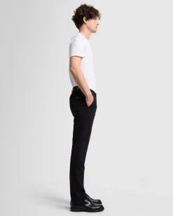 Luxe Performance Sateen Slimmy Chino in Black