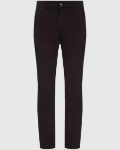 Luxe Performance Sateen Slimmy Chino in Black