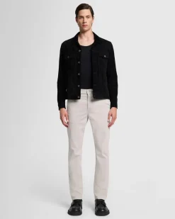 Luxe Performance Sateen Slimmy Chino in Black