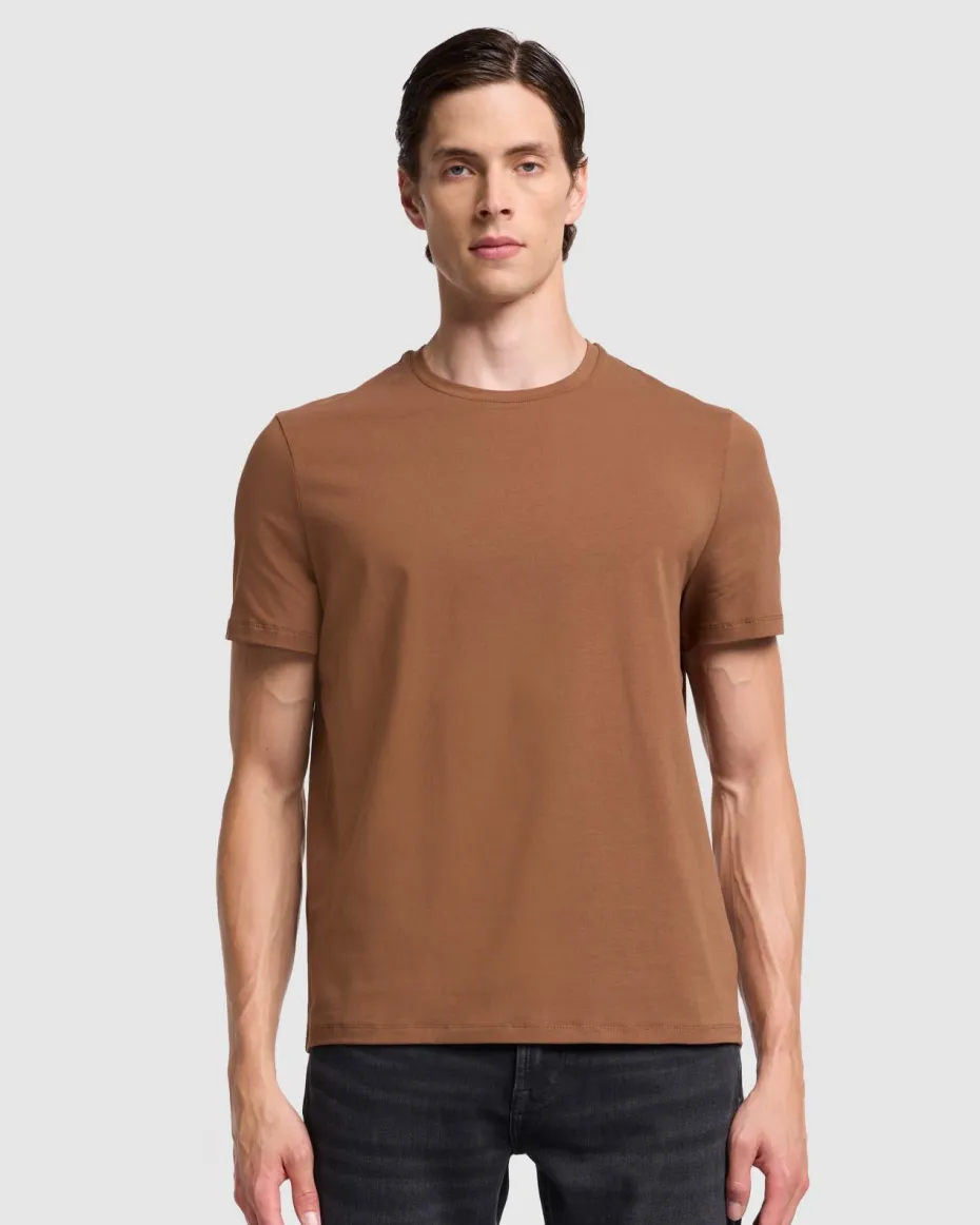 Luxe Performance Tee in Nutshell