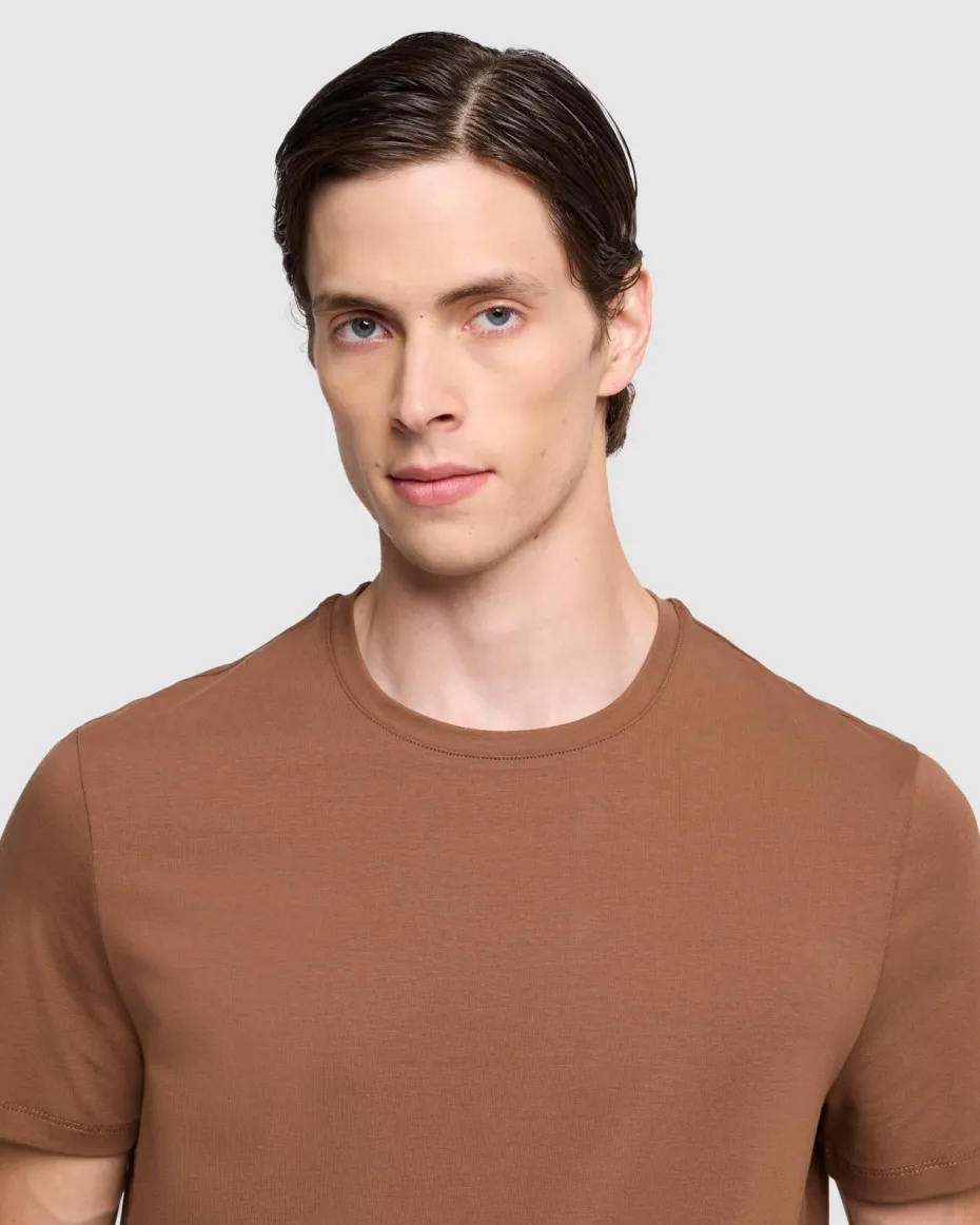 Luxe Performance Tee in Nutshell