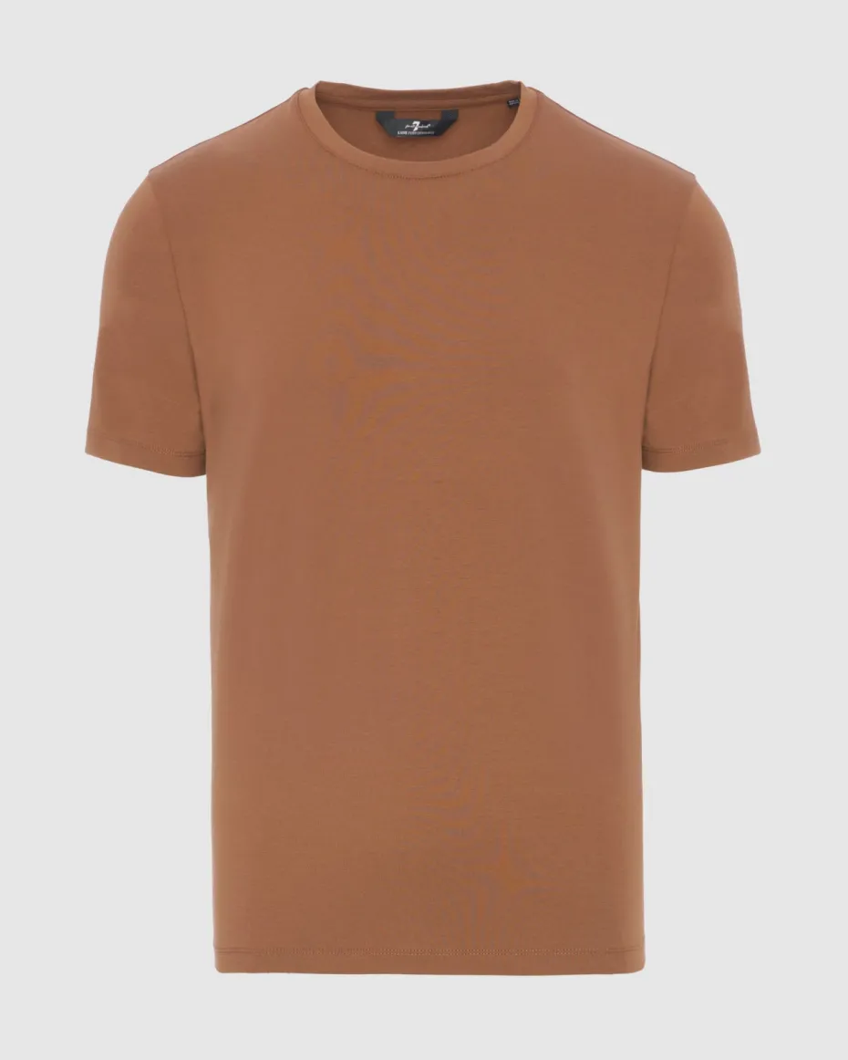 Luxe Performance Tee in Nutshell