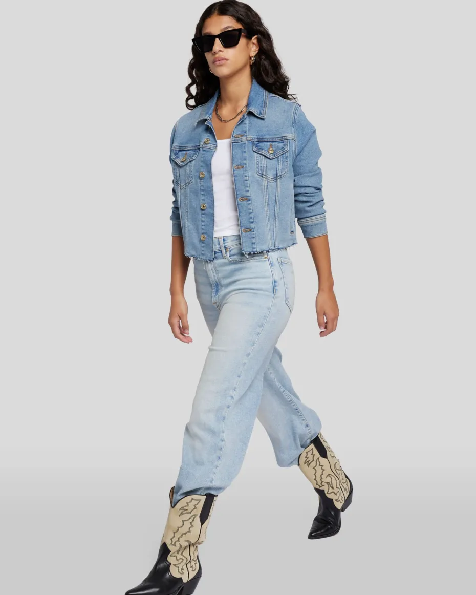 Luxe Vintage Classic Trucker in Love Soul
