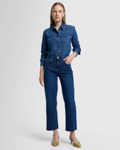 Luxe Vintage Cropped Alexa in Paradise Cove
