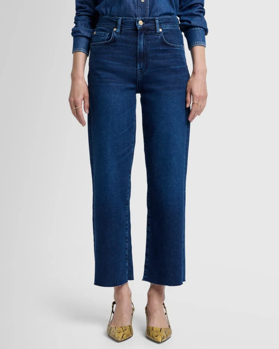 Luxe Vintage Cropped Alexa in Paradise Cove
