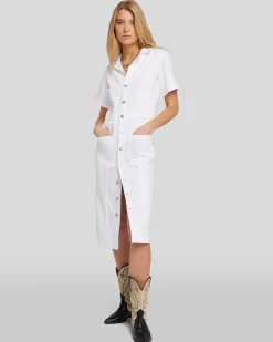 Luxe Vintage Patch Pocket Dress in Love Again