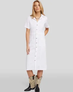Luxe Vintage Patch Pocket Dress in Love Again