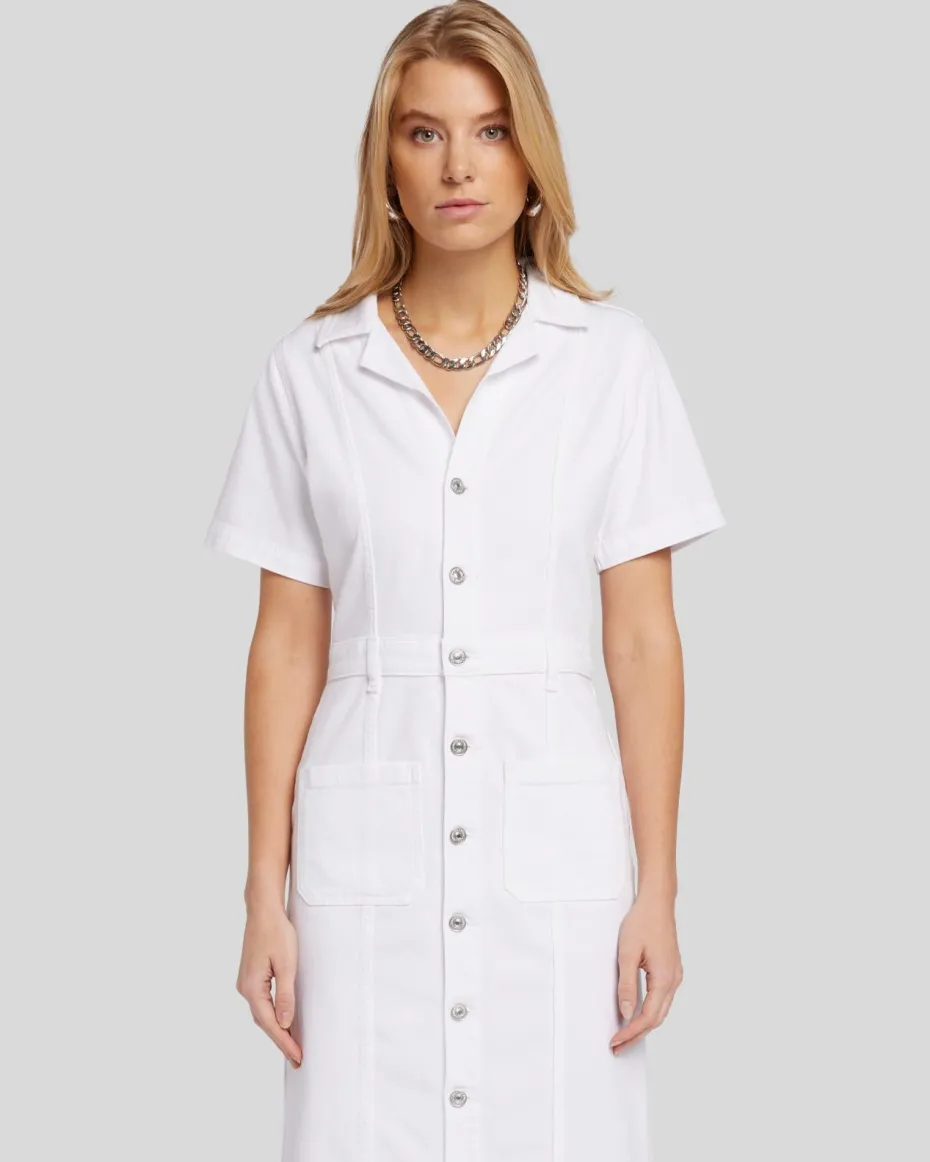 Luxe Vintage Patch Pocket Dress in Love Again